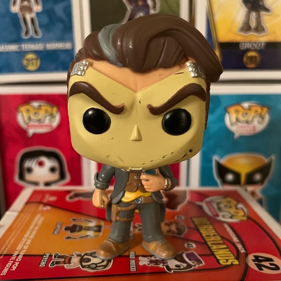 (LOOSE, No Box) (Bad Condition) Handsome Jack Borderlands Funko Pop #42